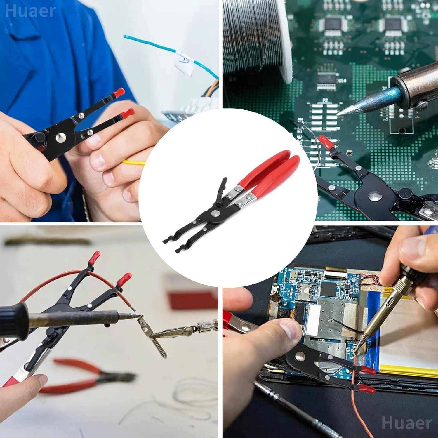 Multi-Function Wire Welding Pliers – Lightweight Auto Repair Tool for Precision