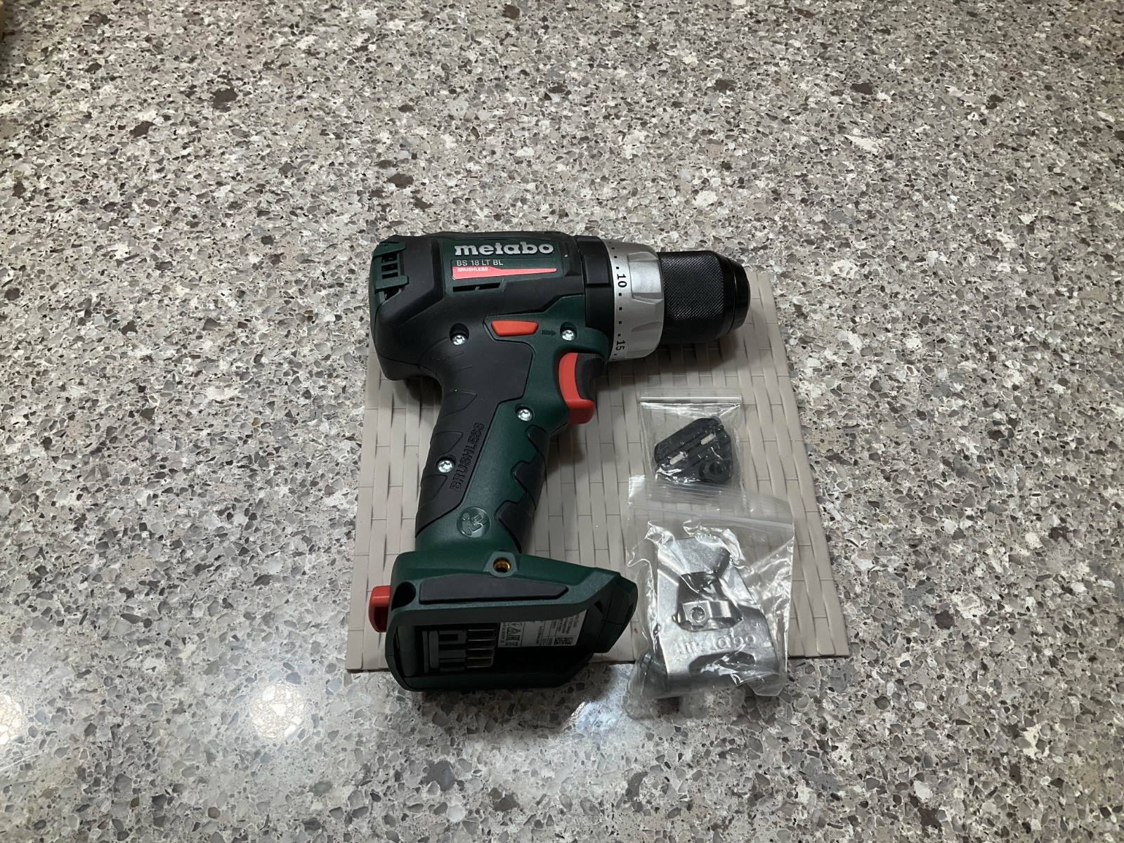 METABO CAS BS 18 LT BL Drill Kit 1/2&Prime; Chuck 2100rpm 18V Bare Tool