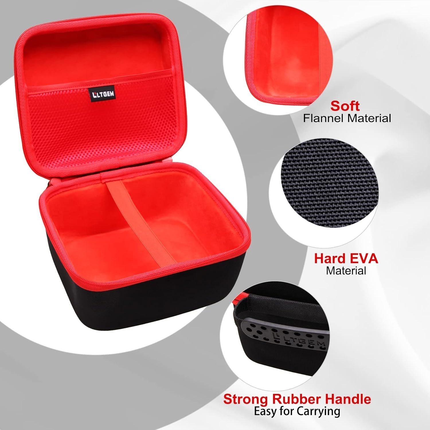 Custom-Fit Travel Case for Milwaukee 2723-20 M18 Router – Durable & Stylish Red