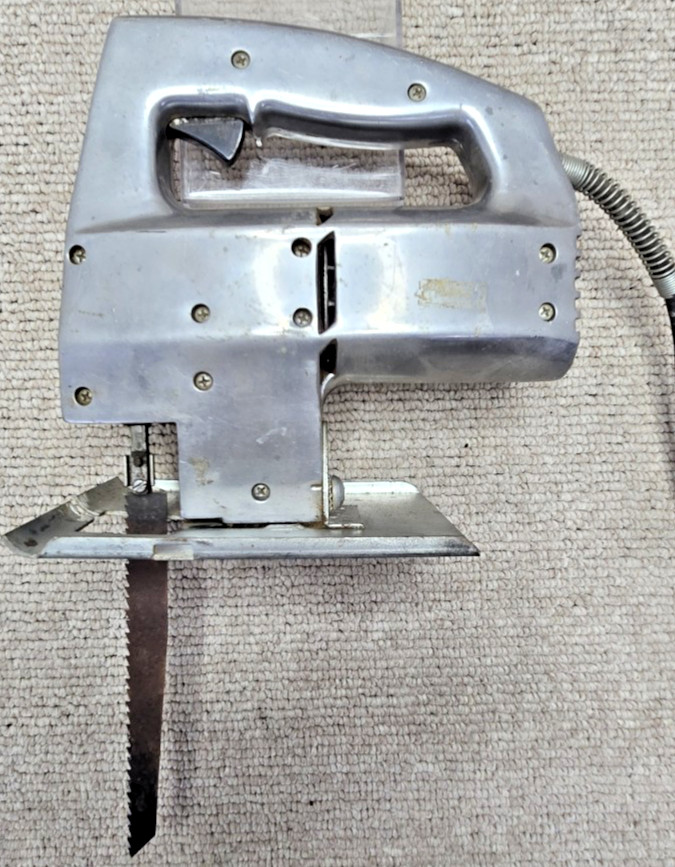 Vintage Electro Corded 2-Speed Sabre Jig Saw Model 217A USA 5200 SPM- PARTS ONLY