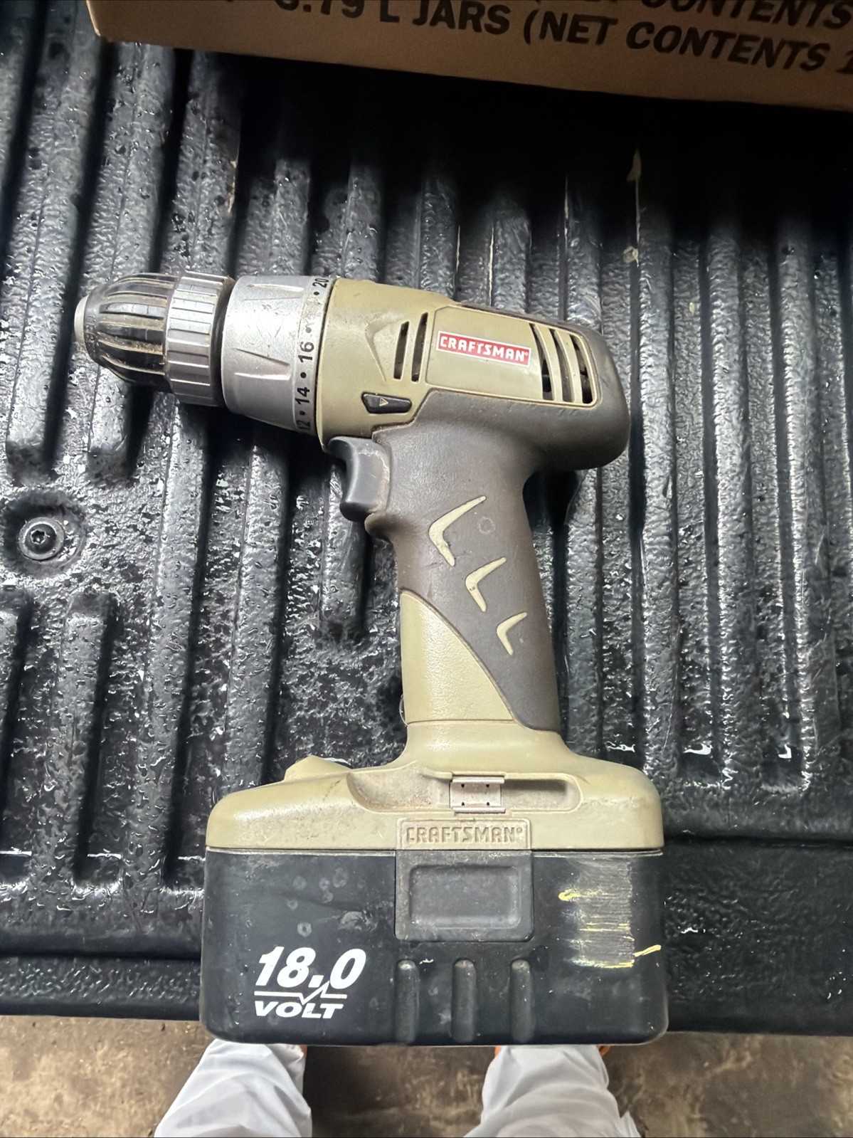 CRAFTSMAN 18.0 VOLT 16.8V 3/8 IN 10MM DRILL DRIVER Battery Included 973-111400