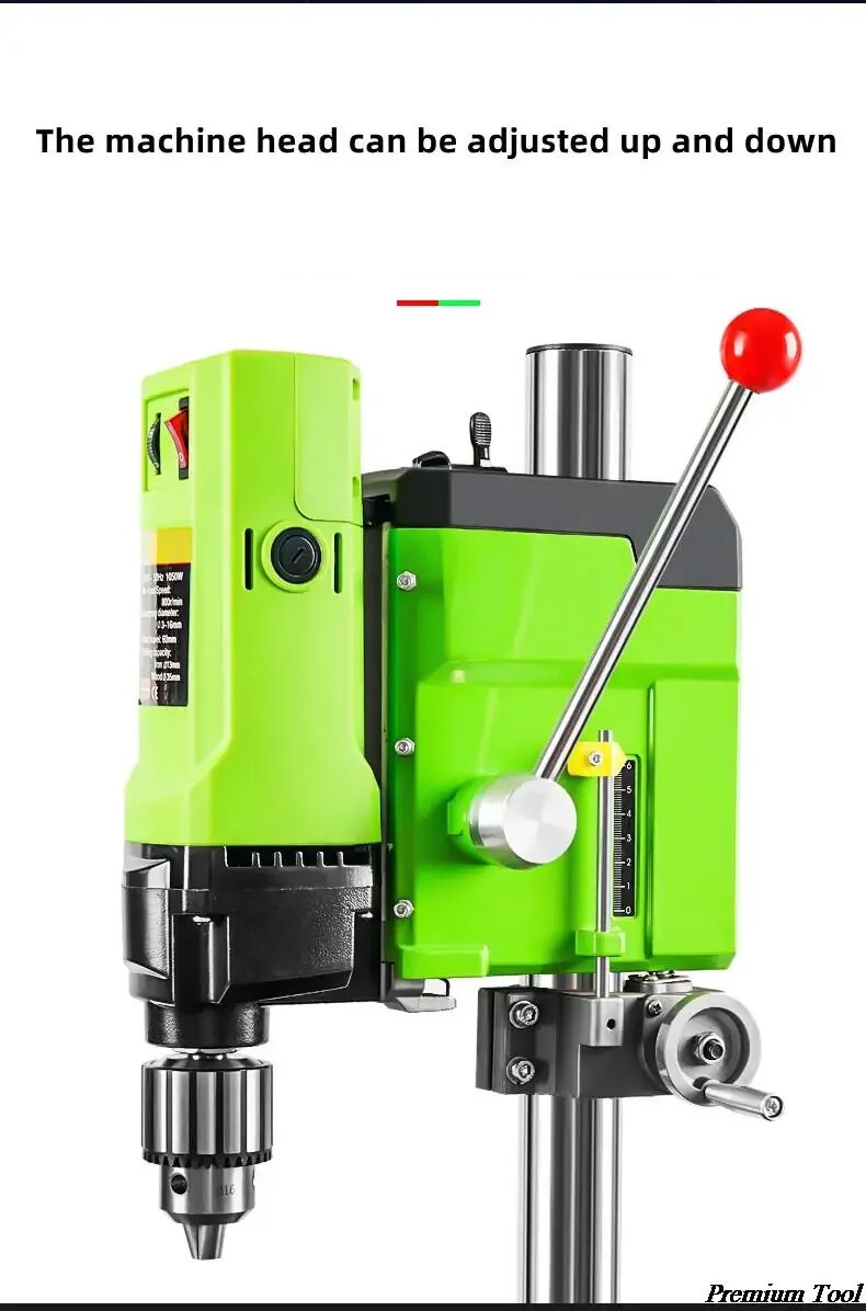 Bench Drill Milling Machine Variable Speed Drilling Chuck Base 3-16mm Drilling