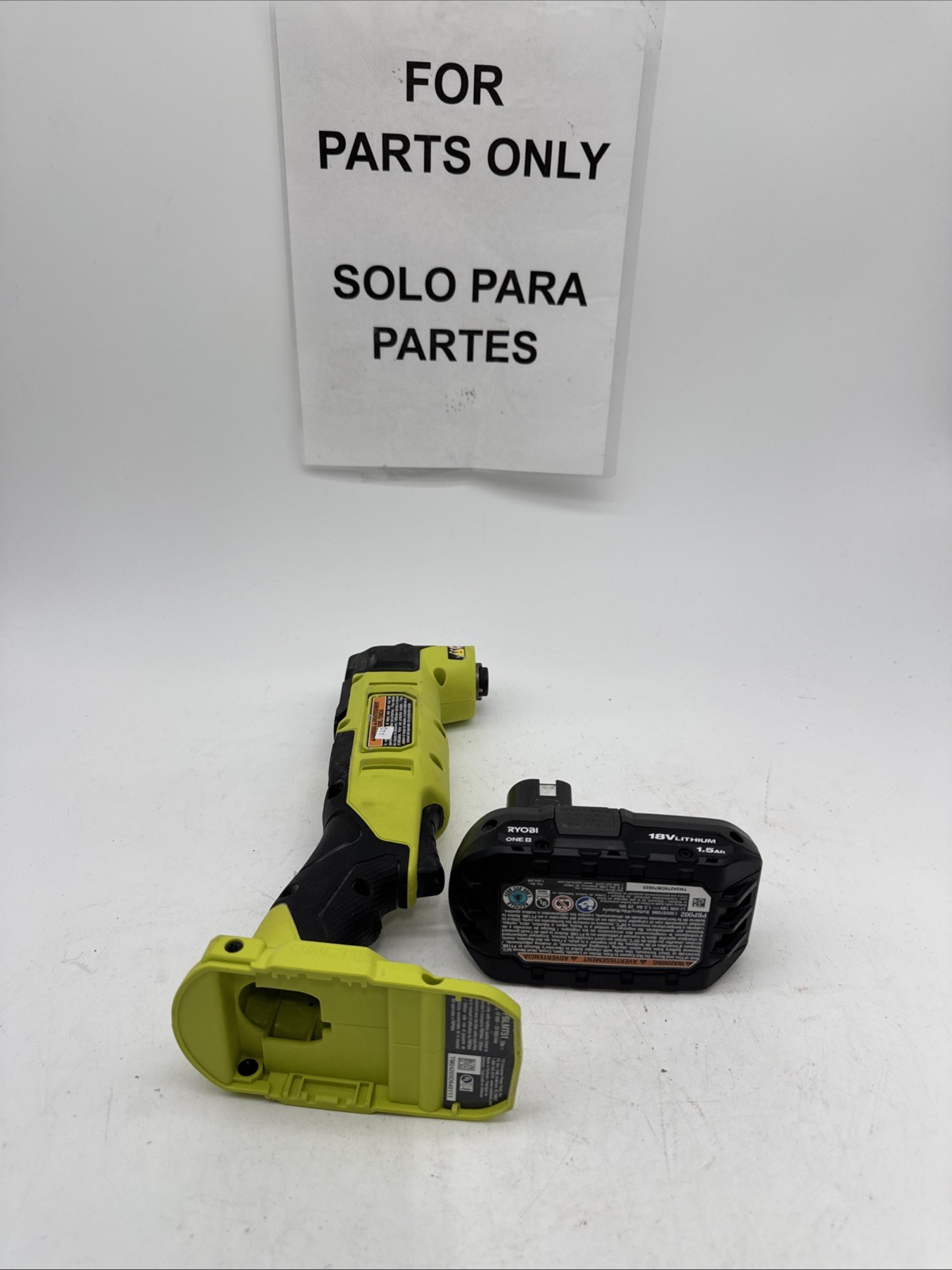 RYOBI PBLMT51 ONE+ HP 18V Cordless Multi-Tool W 1.5ah Battery Parts O77