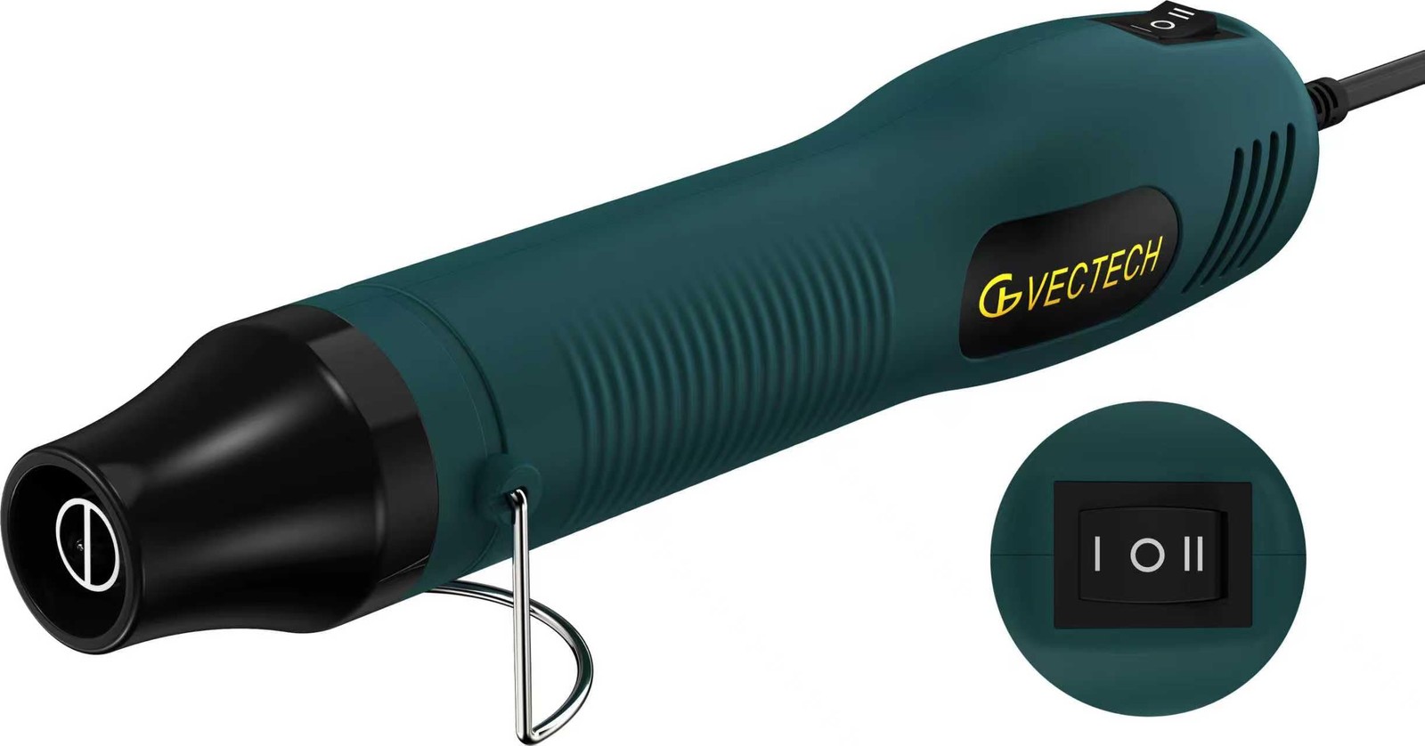 Mini Heat Gun, Dual Temperature Settings 482°F250℃&662°F350℃