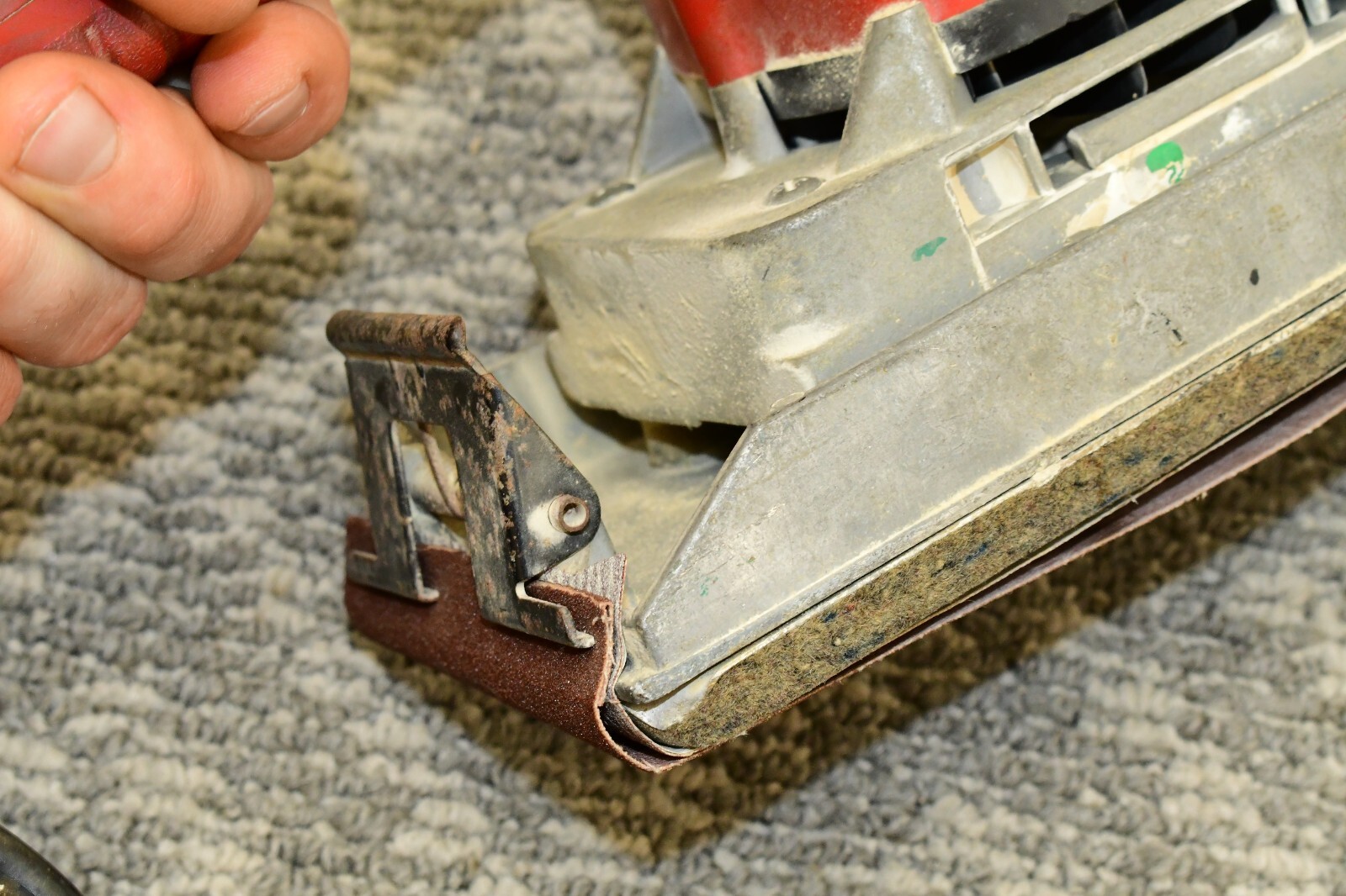 Vintage Milwaukee Heavy-Duty ORBITAL SANDER Model 6014 Corded Electric 120V 500W