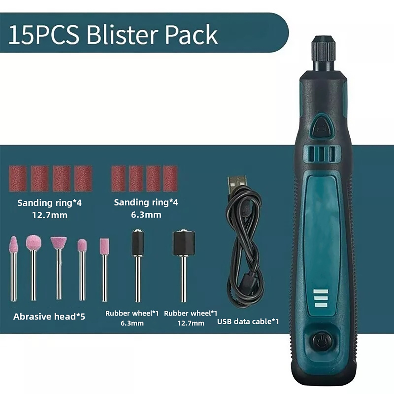 Multi-Use Cordless Electric Mini Drill Grinder Engraving Pen Rotary Tool Kit