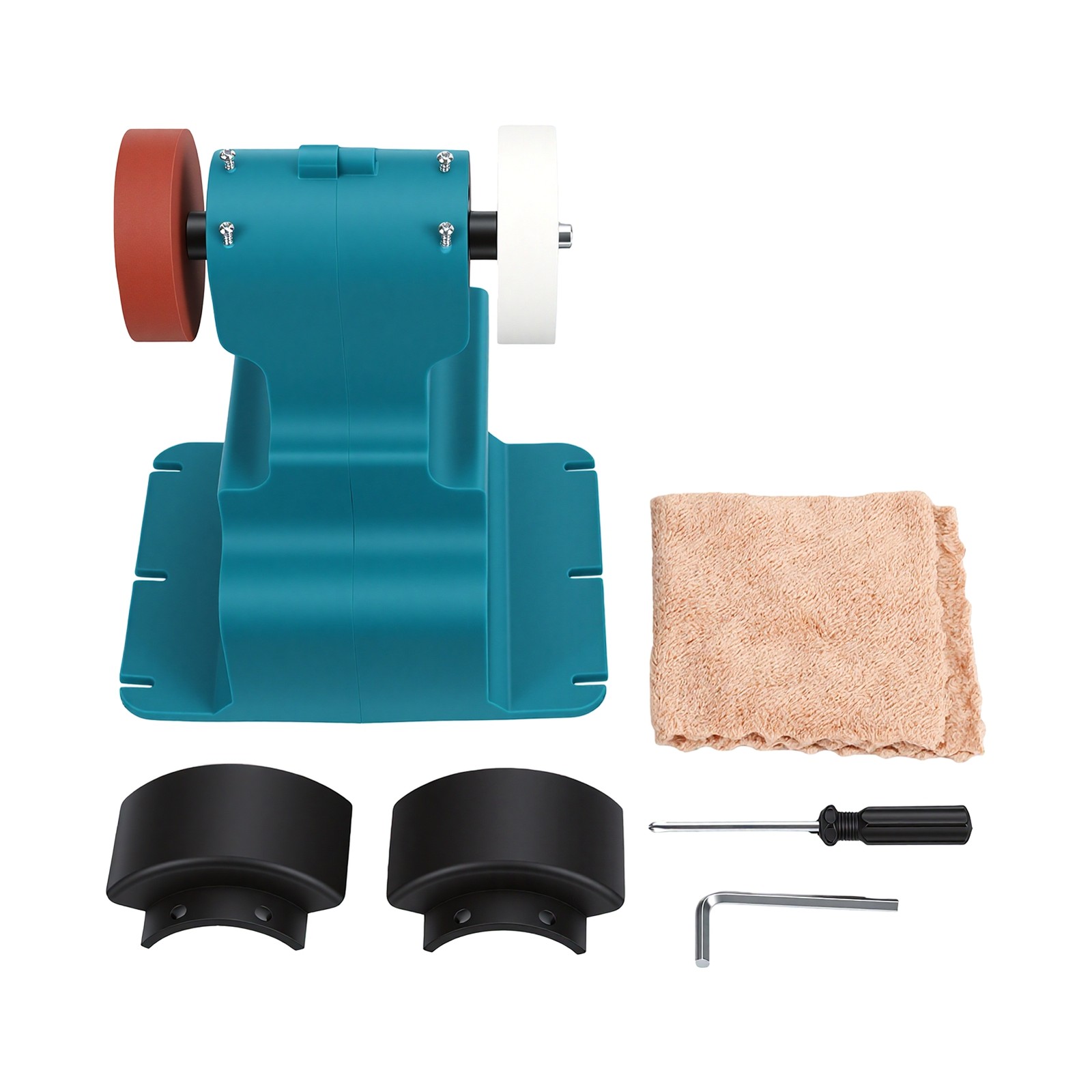 1-Mini Bench Grinder For Efficient Metal Polishing Cordless Machine For Pros