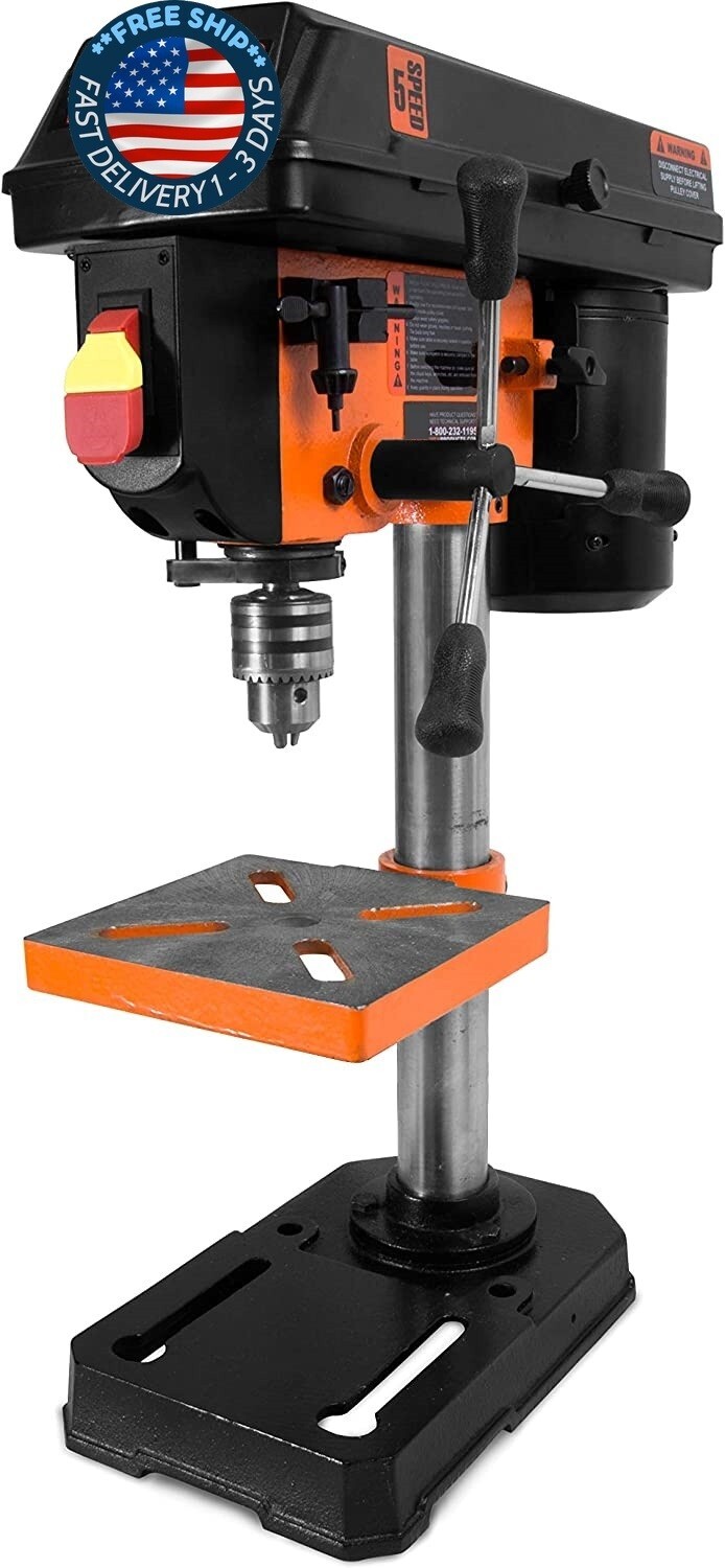 Taladro de banco mesa industrial de 5 Velocidades Taladros columna ENVIO GRATIS
