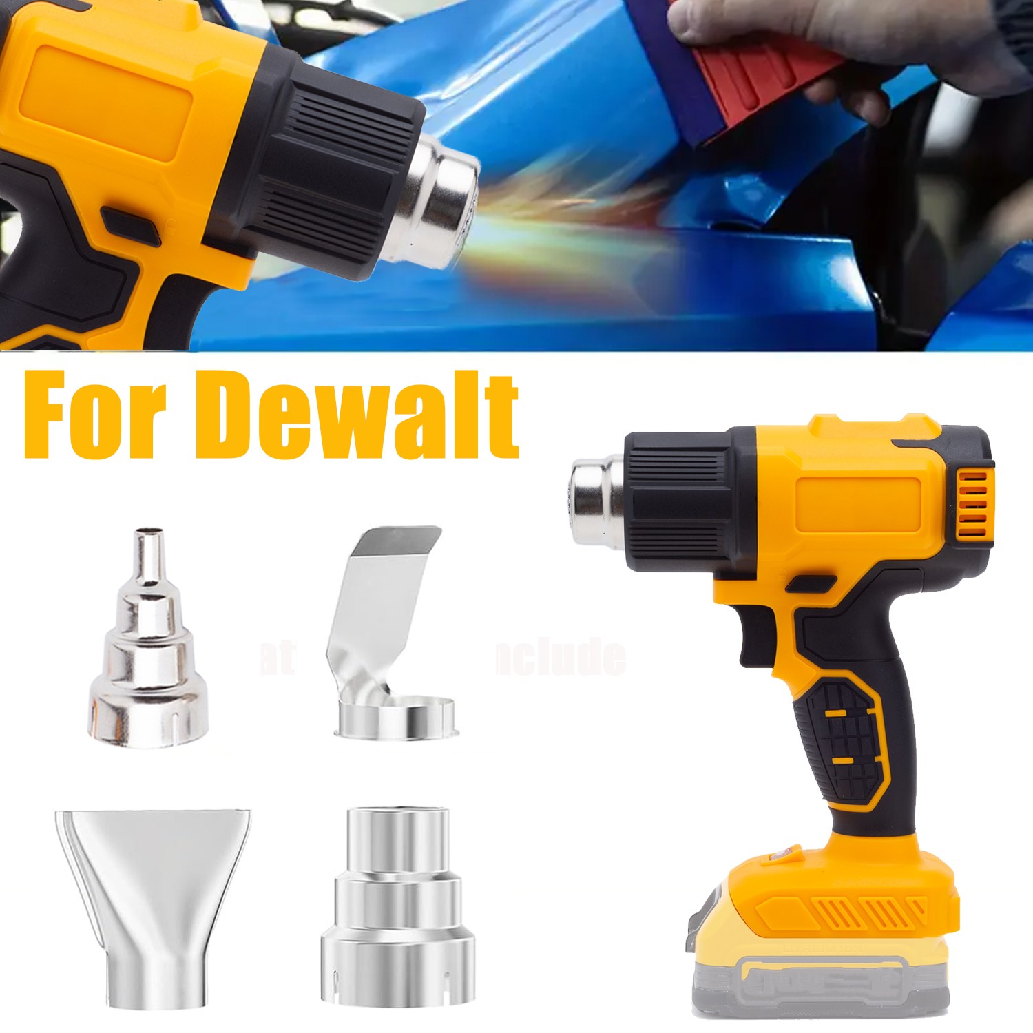 1pc LED Work Light Fits For Milwaukee 18V Li-Ion Battery w/USB Port Outdoor Lamp