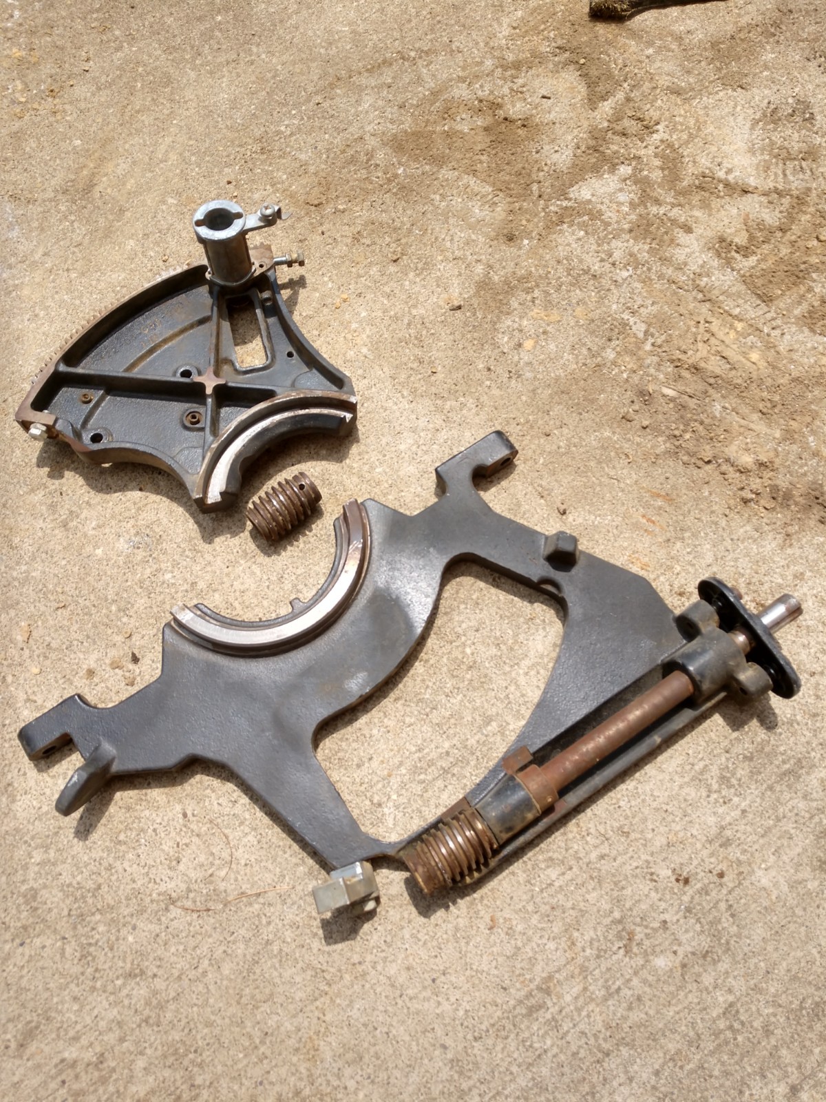 Delta Unisaw Front Trunnion & Worm Gear Parts
