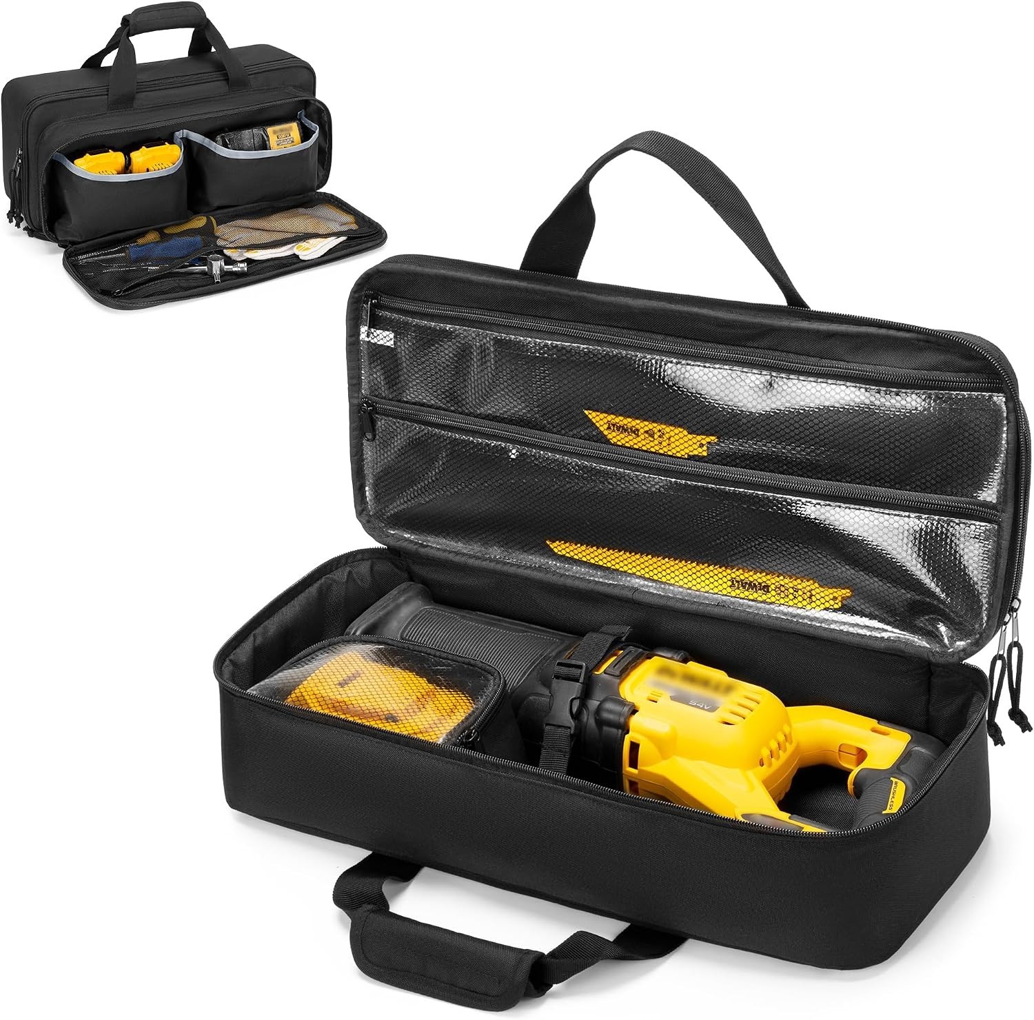 Carrying Case Fit for DEWALT 20V/60V Max Cordless Reciprocating Saw | Storage Ba