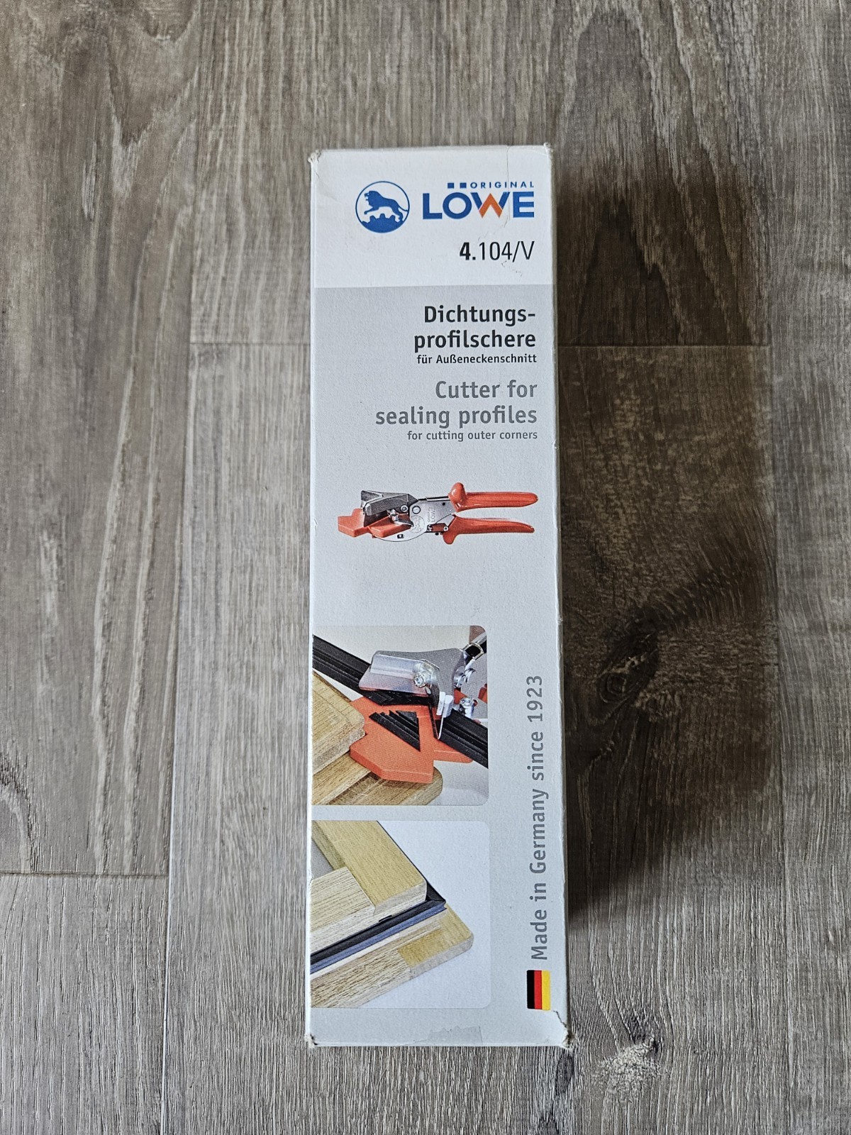 Original Lowe Cutter For Sealing Profiles 4.104/V New Open Box