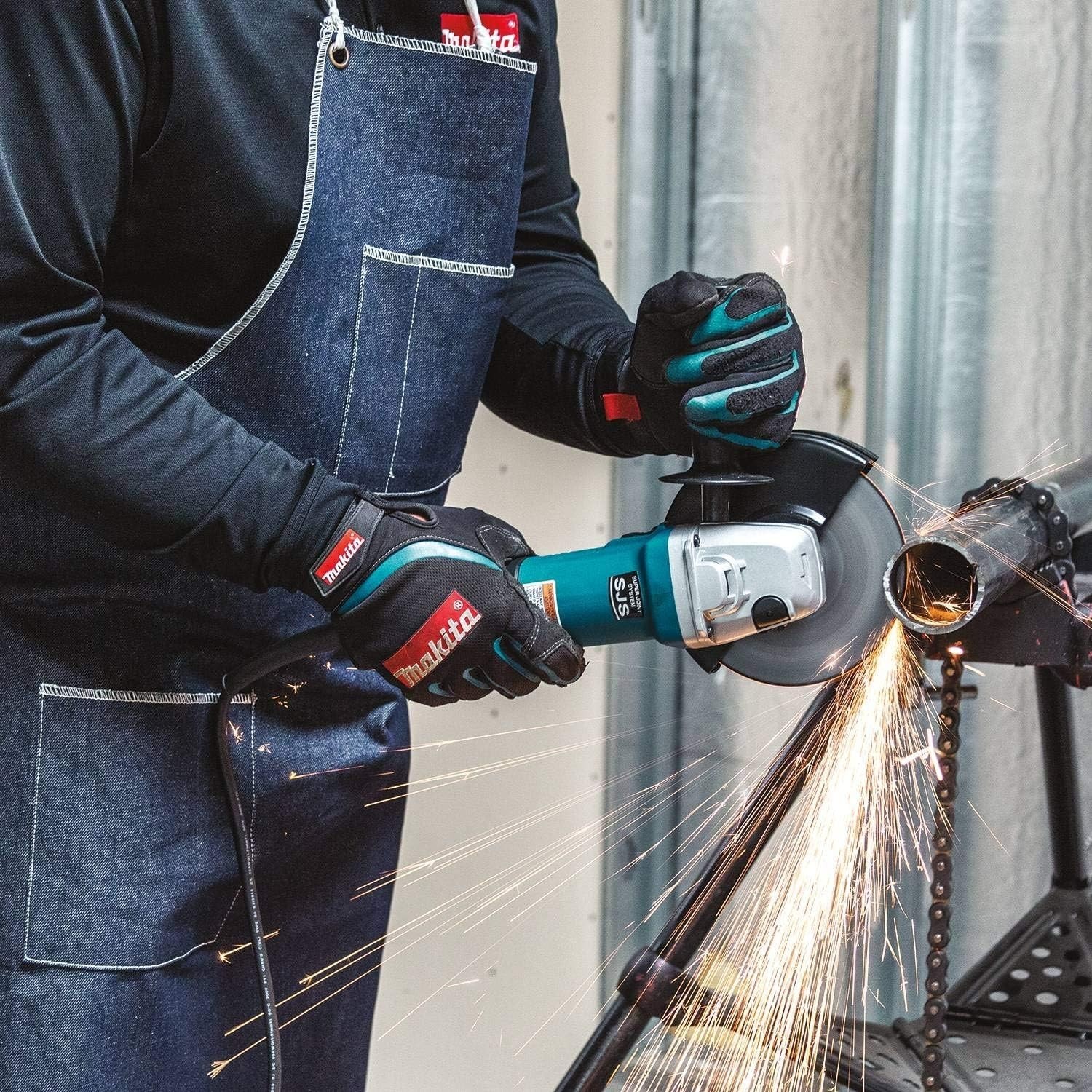 Makita 9566CV 6&Prime; SJS™ High-Power Cut-Off/Angle Grinder