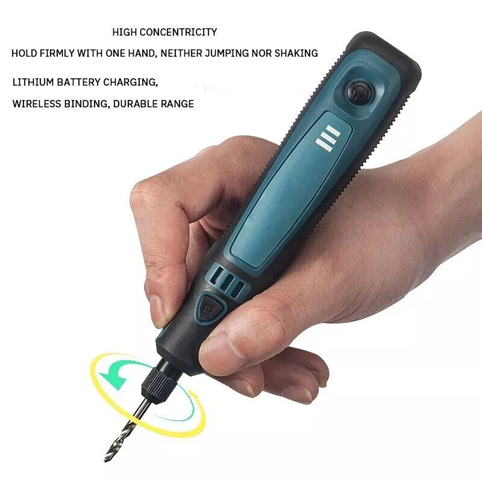 Multi-Use Cordless Electric Mini Drill Grinder Engraving Pen Rotary Tool Kit