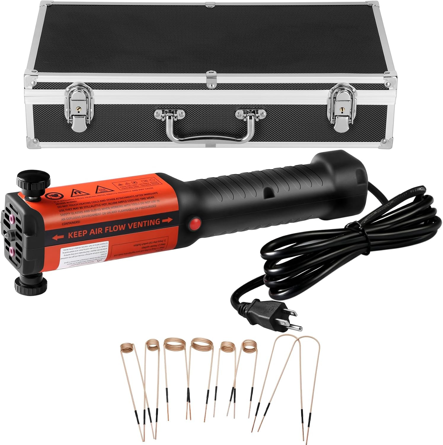 1500W 110V Magnetic Bolt Buster Tool, Upgrade Handheld Induction Heater Bolt Rem