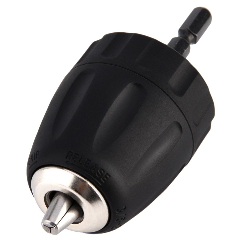 10mm Hand-tight Drill Chuck with Hexagonal Rod Drill Rechargeable 7cm Long