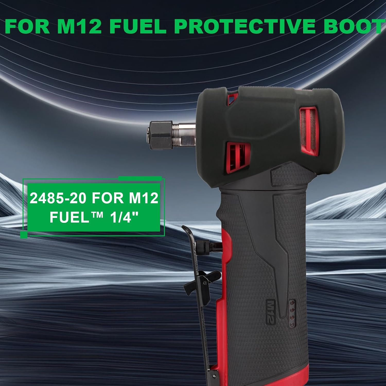 49-16-2485 Protective Boot for M12 Fuel 1/4&Prime; Cordless Right Angle Die Grinder…
