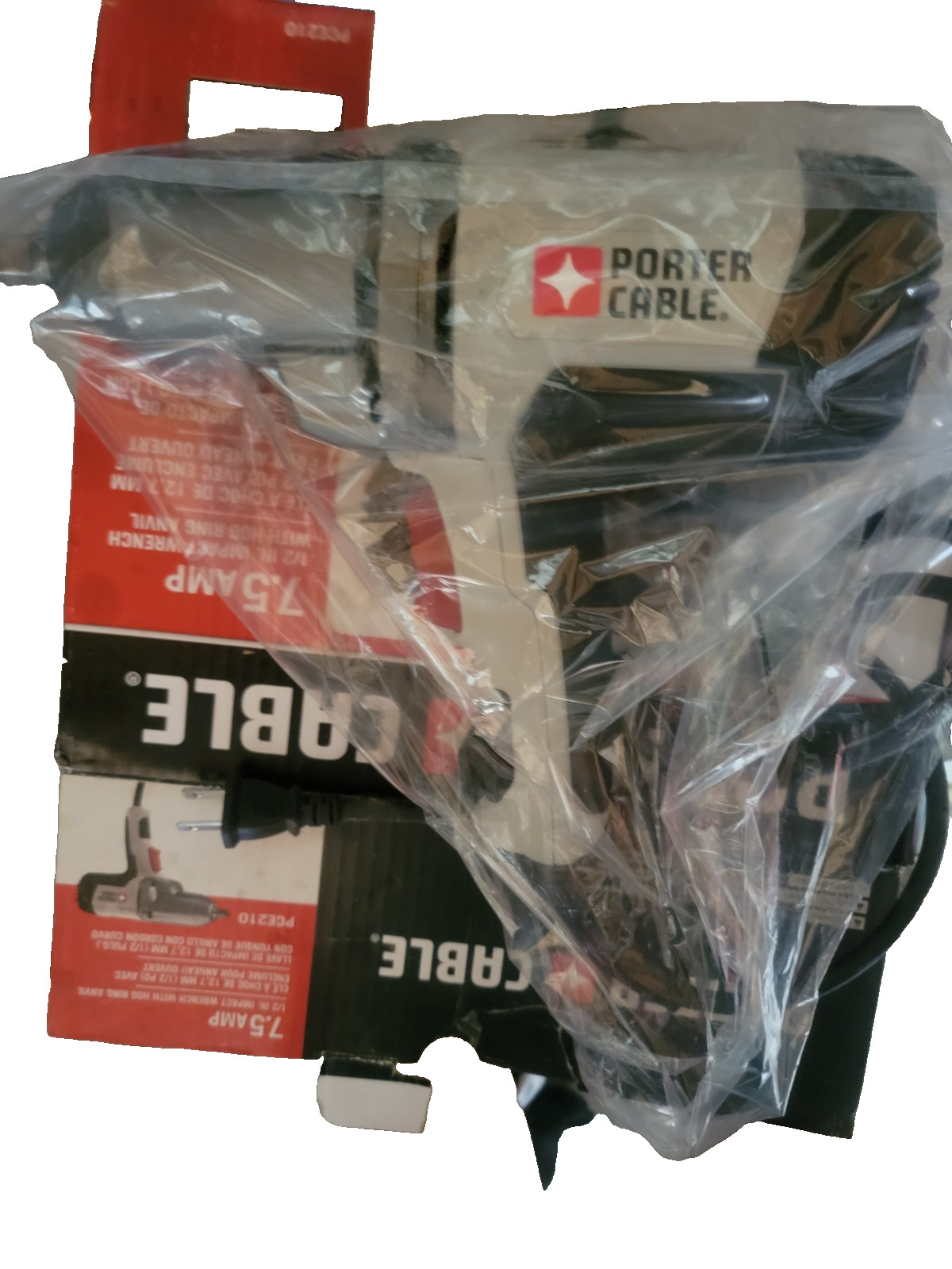 PORTER-CABLE 1/2 in. Drive 450 ft.-lb. 7.5A Impact Wrench with Hog Ring Anvil