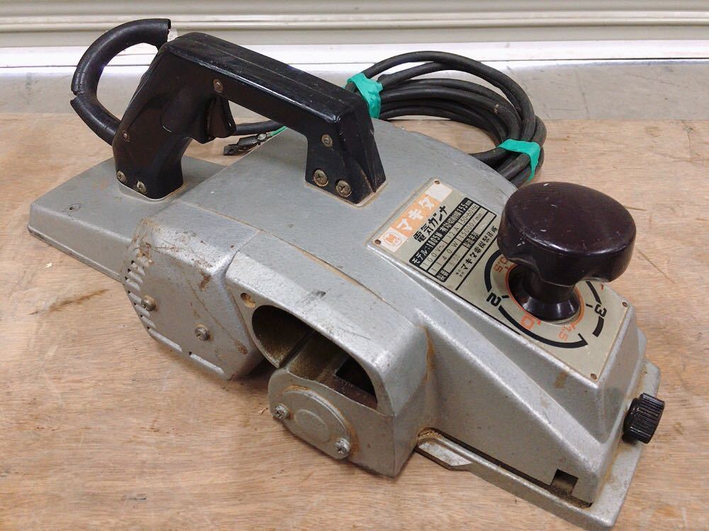Makita Planer 6 1805N 1/8 155mm 50-60Hz 1140W 12A 100V 15000RPM Used W/ Case JP