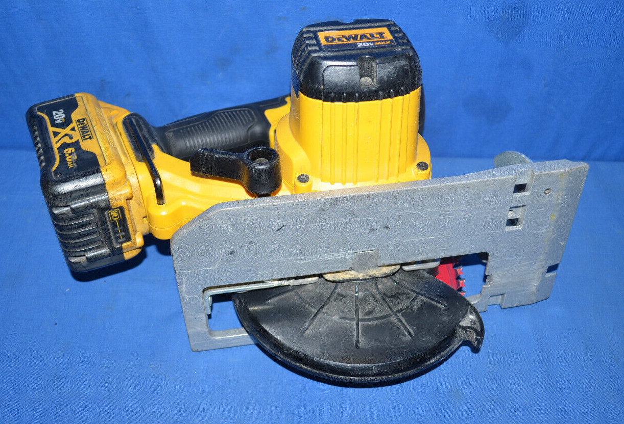 DEWALT DCS391B 6-1/2-Inch 20V Cordless Circular Handsaw w/ 6.0 Ah Battery