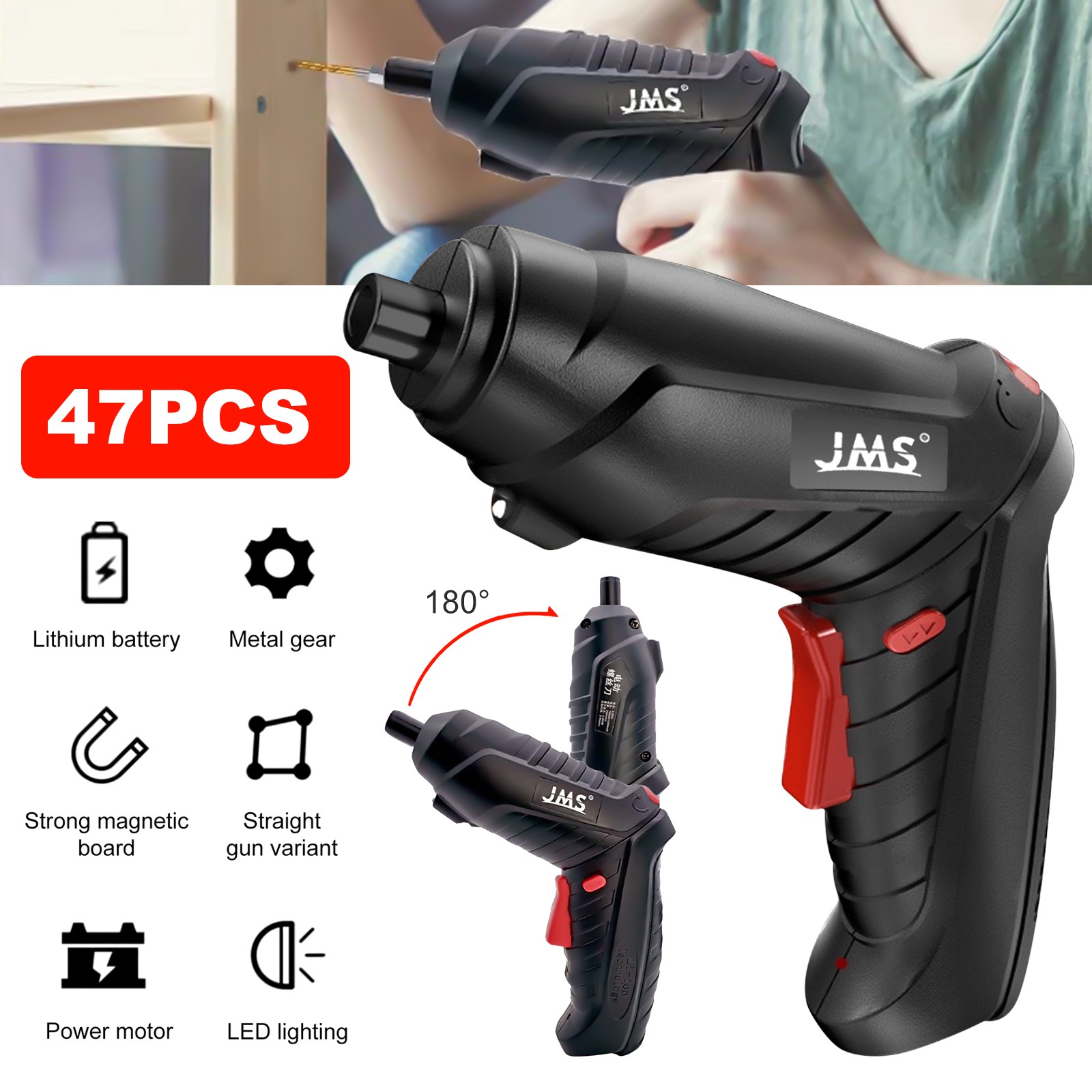 Mini Cordless Power Rotary Tool Kit Rechargeable 5-Speed with 231 Accessories