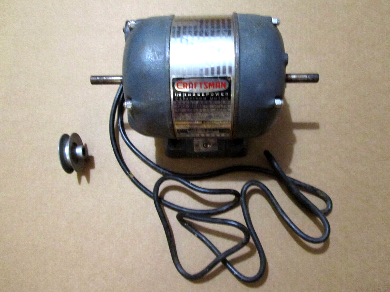 Craftsman 115V 1/2 HP Reversible Motor 115.7556 Table Saw Lathe Band Saw Etc.