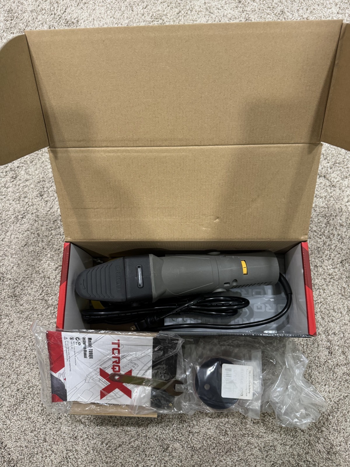 TORQX Random Orbital Polisher Dual Action – Brand New Never Used
