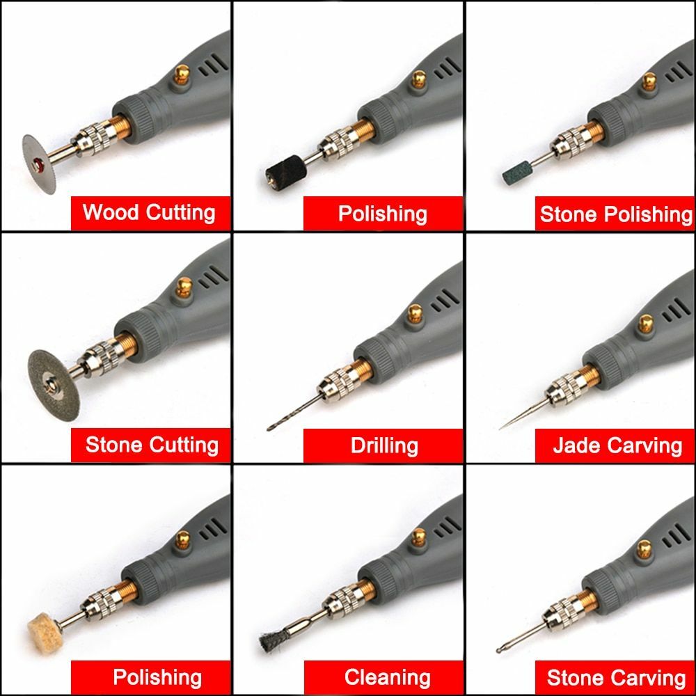 Abrasive Accessories Tool Kit 100pc/147pc Dremel Rotary Tool Accessory Bit Set