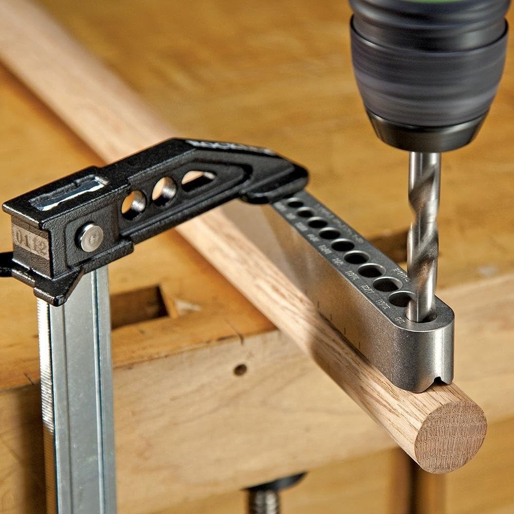 Big Gator Tools V-Drill Guide – Precision Hand-Powered Drill for Wood & Metal
