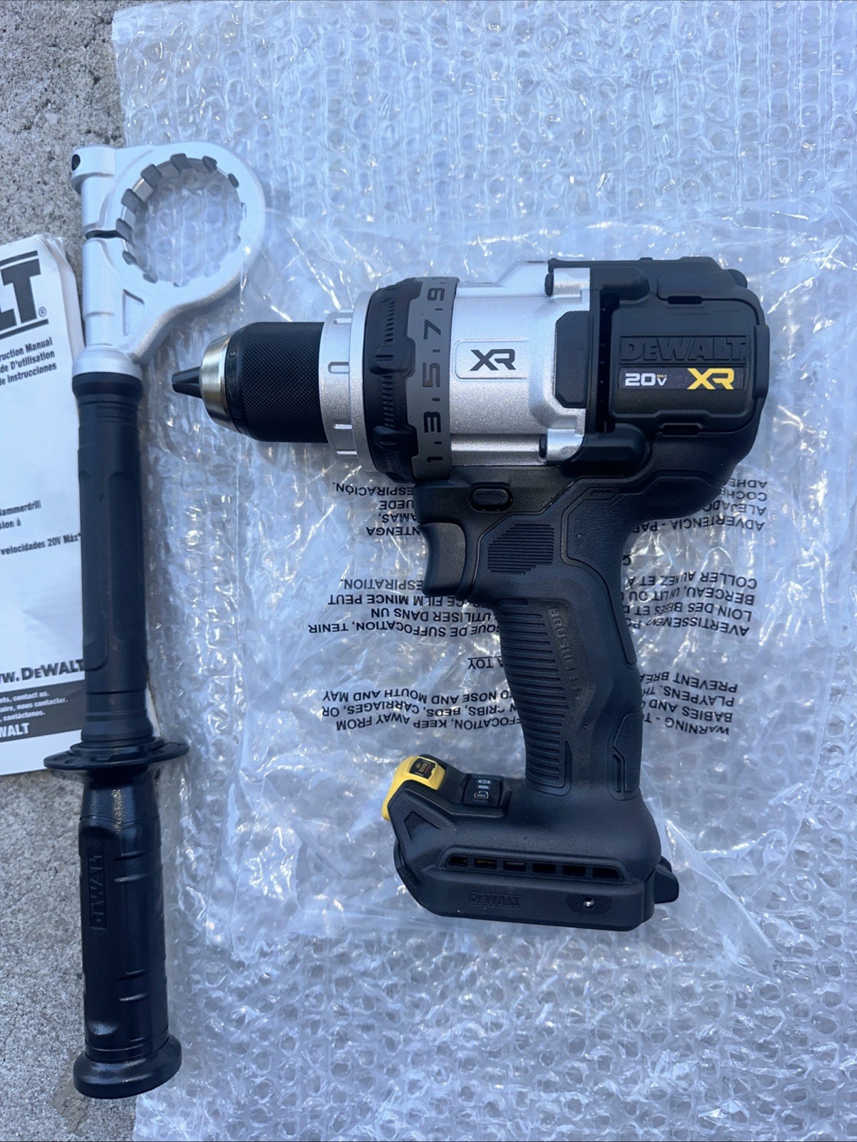 NEW! DeWalt 20V XR BLACK OUT DCD1007 Hammer Drill (2025)
