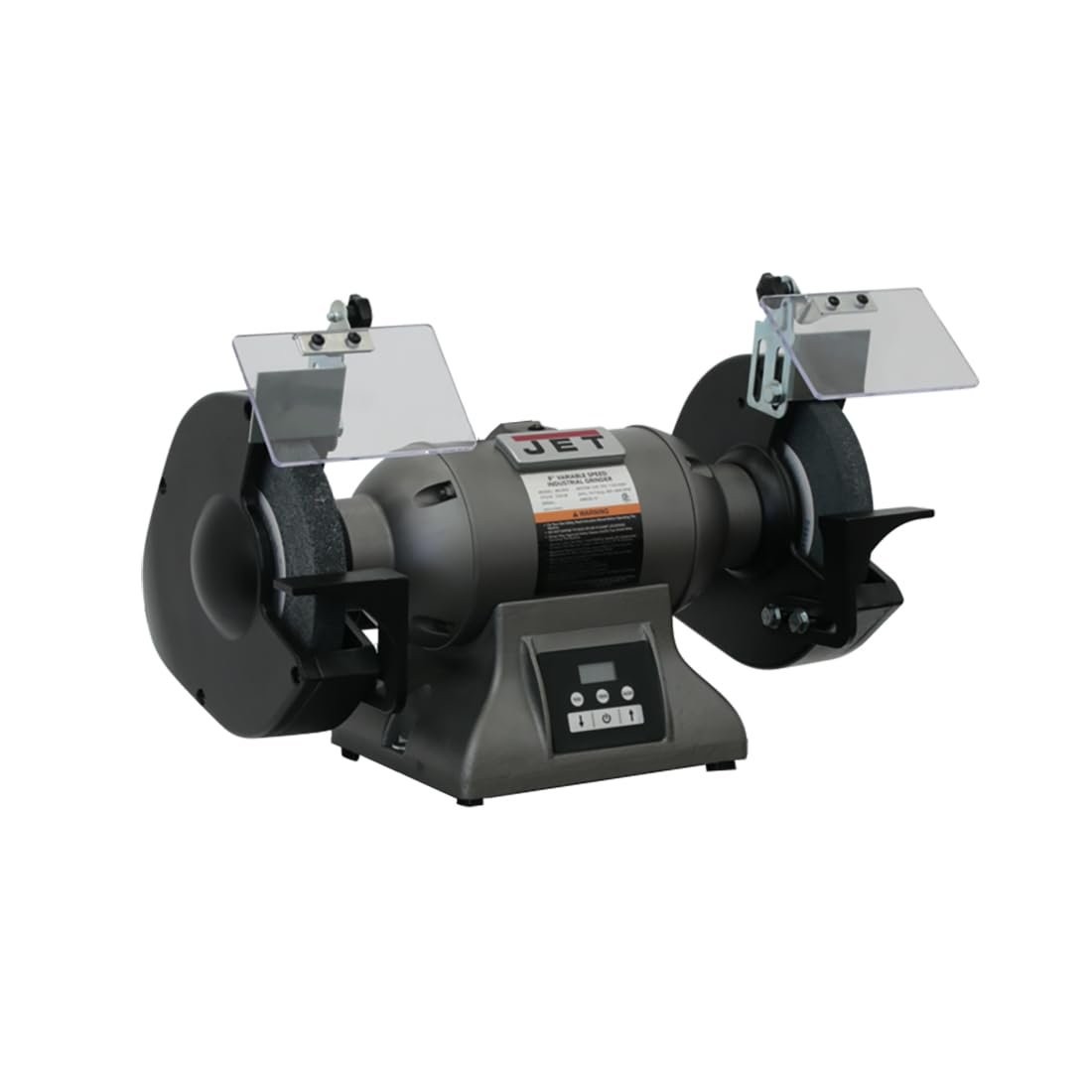 JET IBG-8VS 8&Prime; Variable Speed Industrial Grinder – 1 HP, 115/230V 1Ph