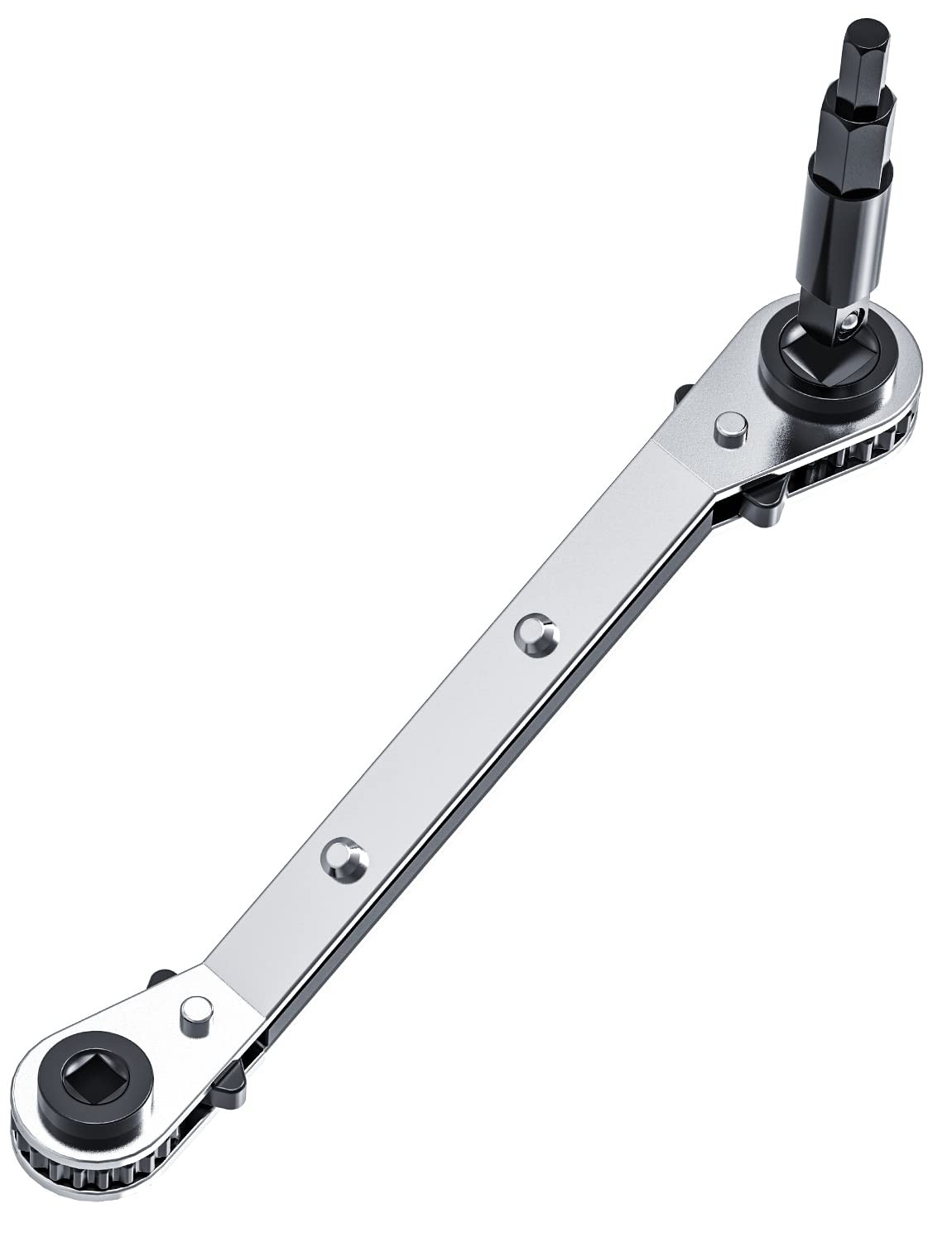 HVAC Service Wrench Refrigeration Ratcheting Curved Wrench 3/8” 1/4” 5/16 » 3…