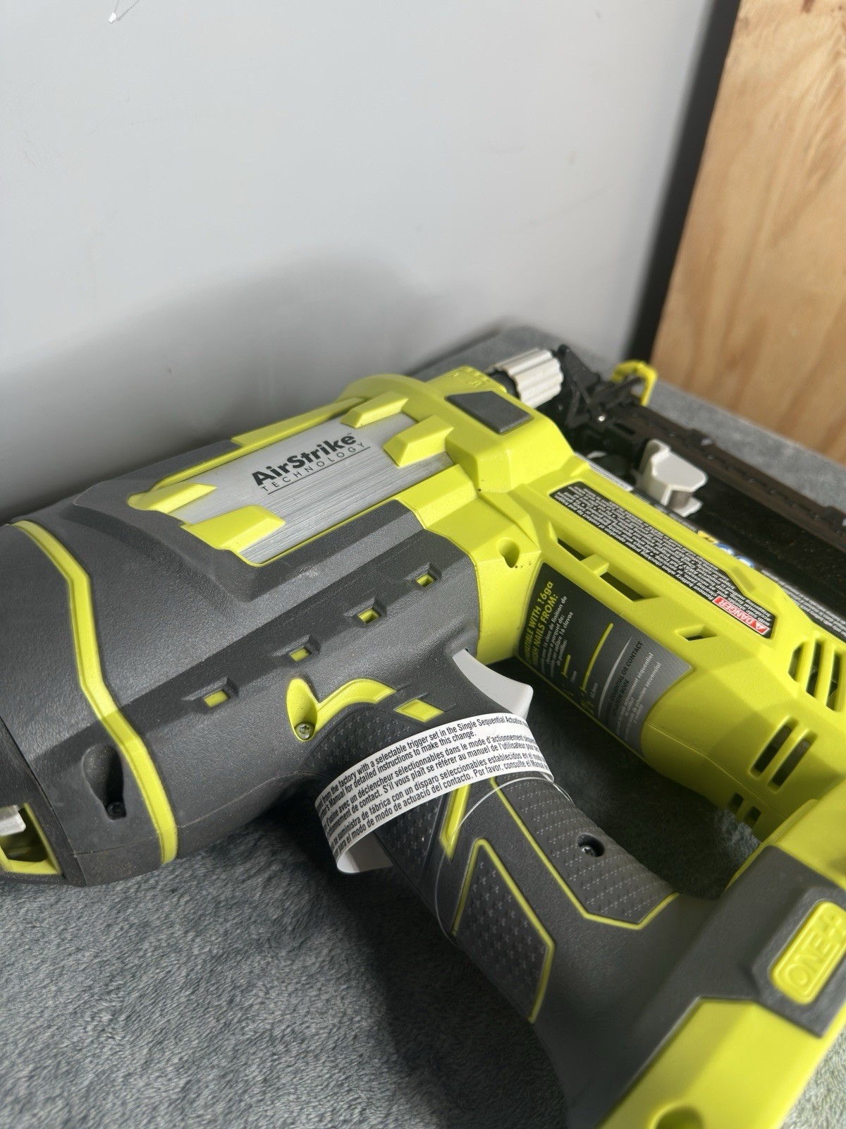 Ryobi ONE+ AirStrike P325 18V Cordless 18 Ga Brad Nailer Tool Only