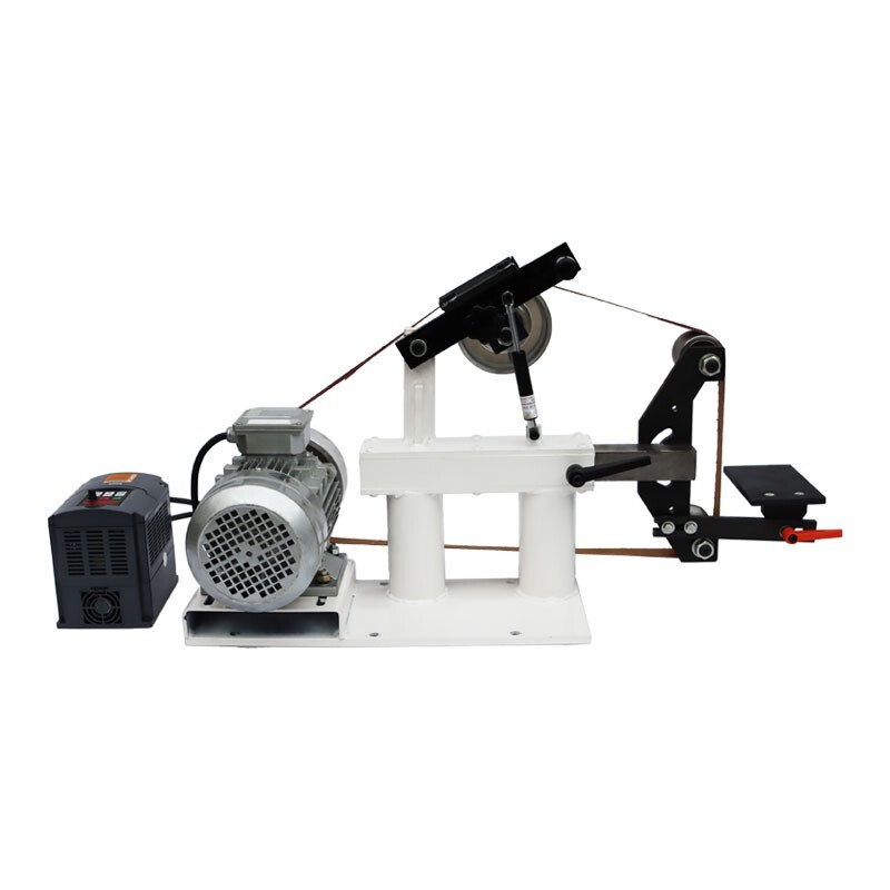 Industry 72-82&Prime; Belt Sander Arc/Flat/Concave Belt Grinder W/Speed Controllor