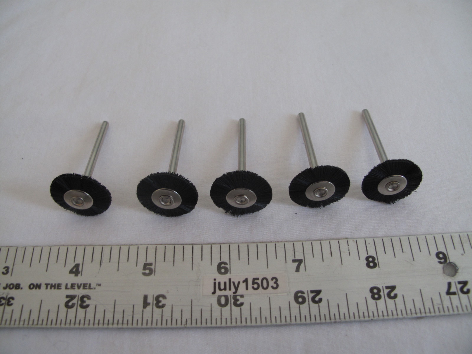 (5) NEW Bristle Wheels Nylon 7/8&Prime; for Dremel Polish Rotary Tool (BA)