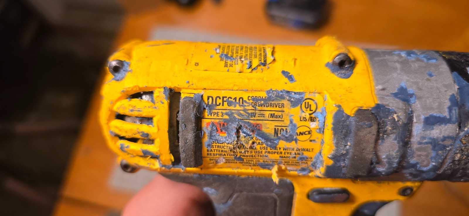 DeWalt DCF610 12V MAX 1/4&Prime; Lithium-Ion Cordless Screwdriver