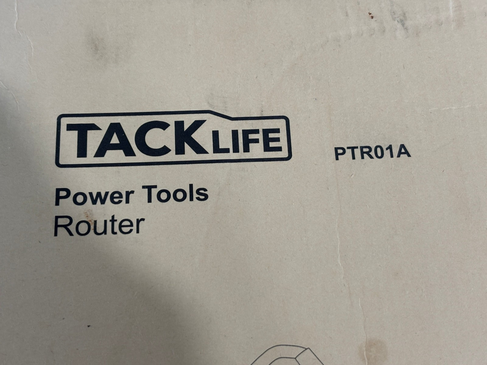 TACKLIFE Electric Plunge Router Woodworking Tool w/ Base & Guide Attach PTR01A