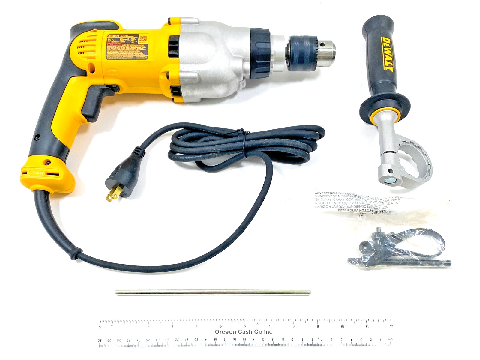 DEWALT DWD520 10-Amps 1/2&Prime; Variable Speed Reversible Pistol Grip Hammer Drill