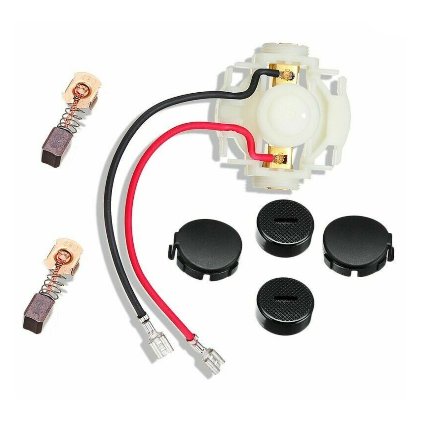 For Makita Brush Holder CB-430 Brushes Caps Cover Kit for BGA450 BGA452 DGA452