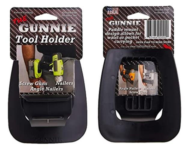The Gunnie Cordless Drill Holster/Hook (1-Pack) 1 Pack