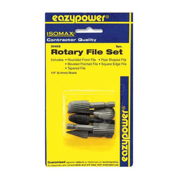 Manufacturer Varies RotaryFileSet,Tapered;Pear;Round,W:0.5&Prime; 30402 Manufacturer