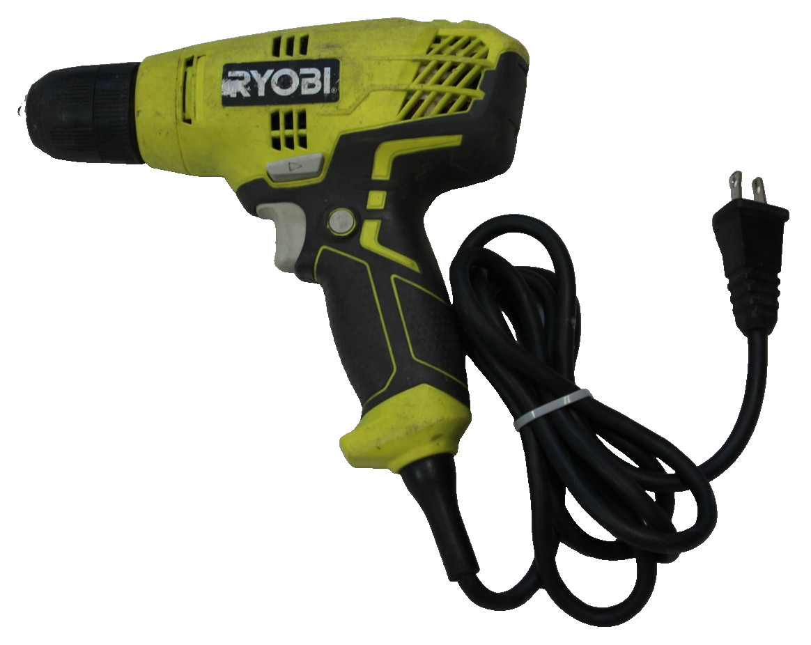 Ryobi D43 5.5-Amp 3/8 in. Variable Speed Corded Electric Drill Tested Works