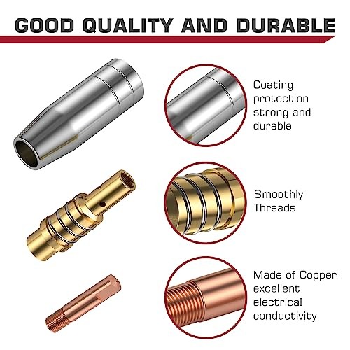 for MB15 15AK MIG Welding Gun Kit .030&Prime; Contact Tip MB15 Accessories Kit .030&Prime;