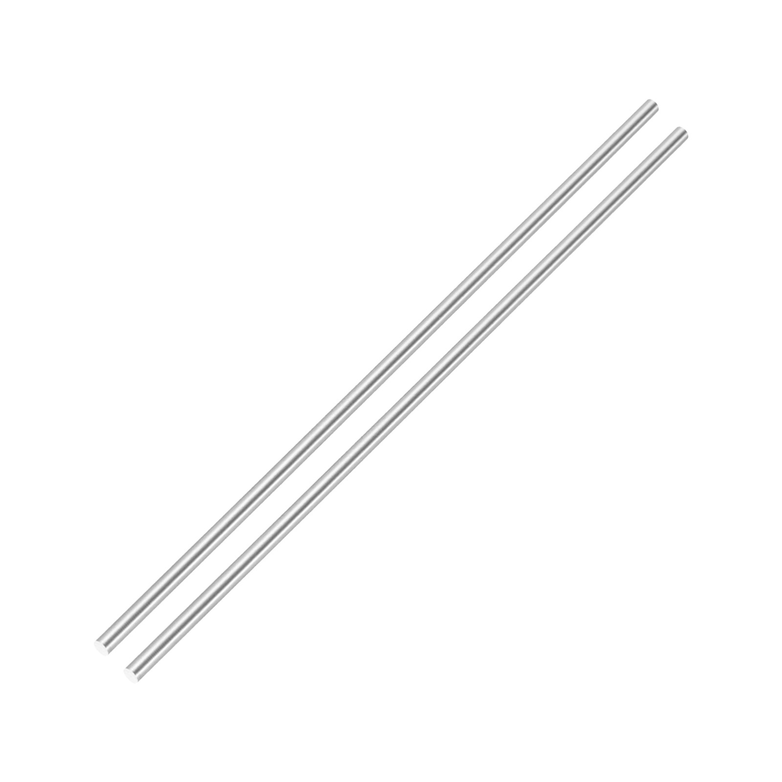 Round Steel Rod, 3.9mm x 200mm HSS Lathe Bar Stock Tool, 2 Pcs