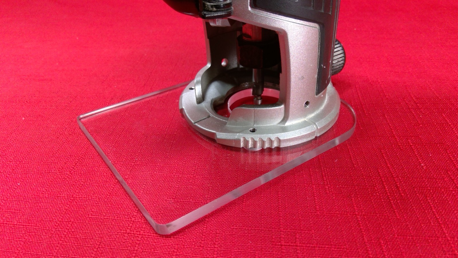 Router Base Plate Makita Compact Trim Router 4&Prime;x5&Prime;x5/16&Prime; Clear Acrylic-Woodwork
