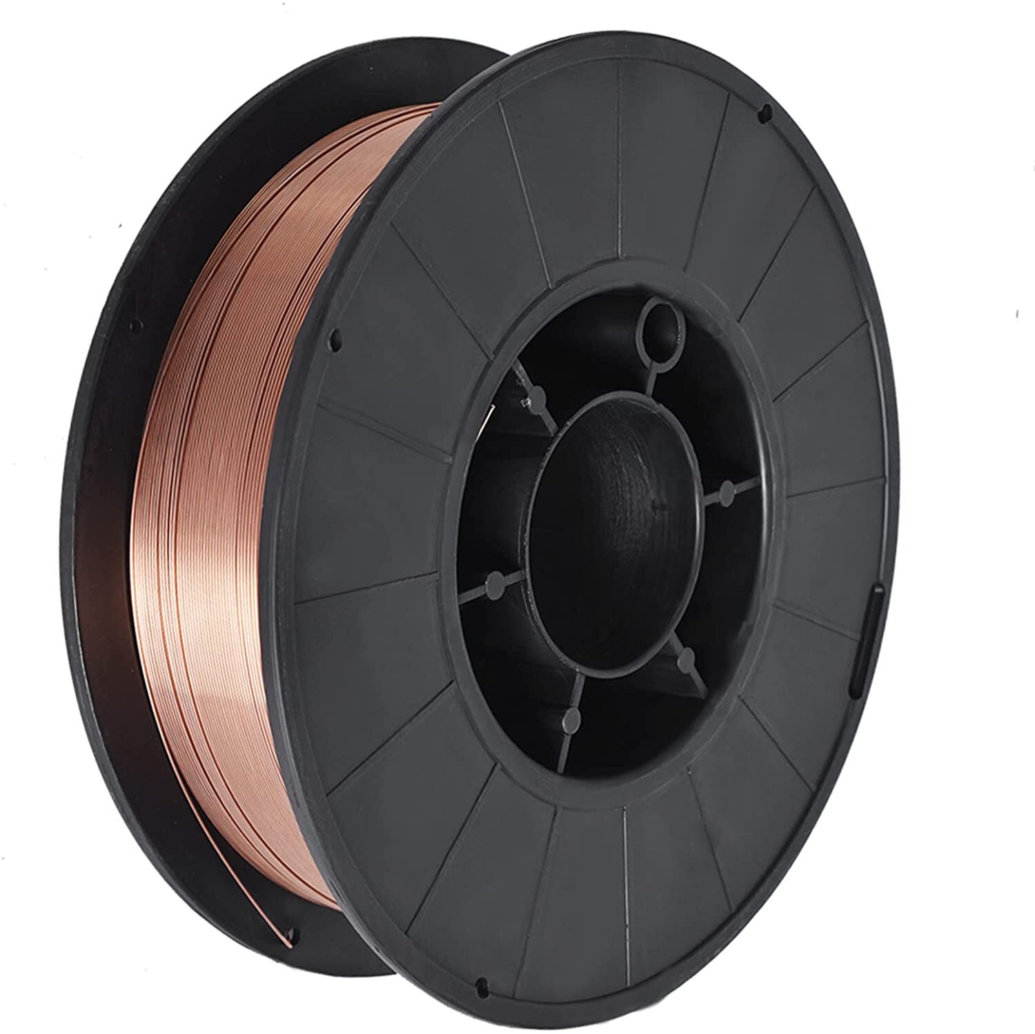(1) Flux-Core Gasless Mild Steel MIG Welding Wire 0.030&Prime; (0.8mm) 10-lb Spool