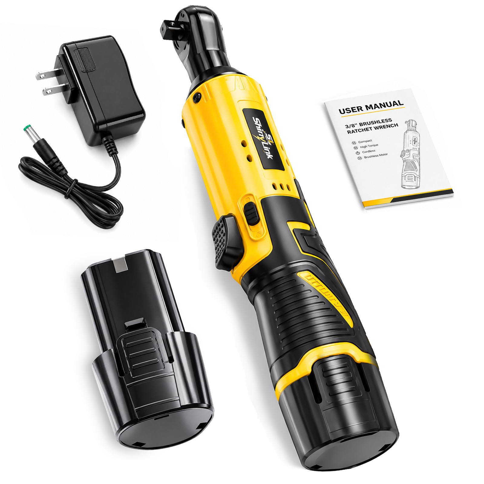 Cordless Electric Ratchet Wrench Set