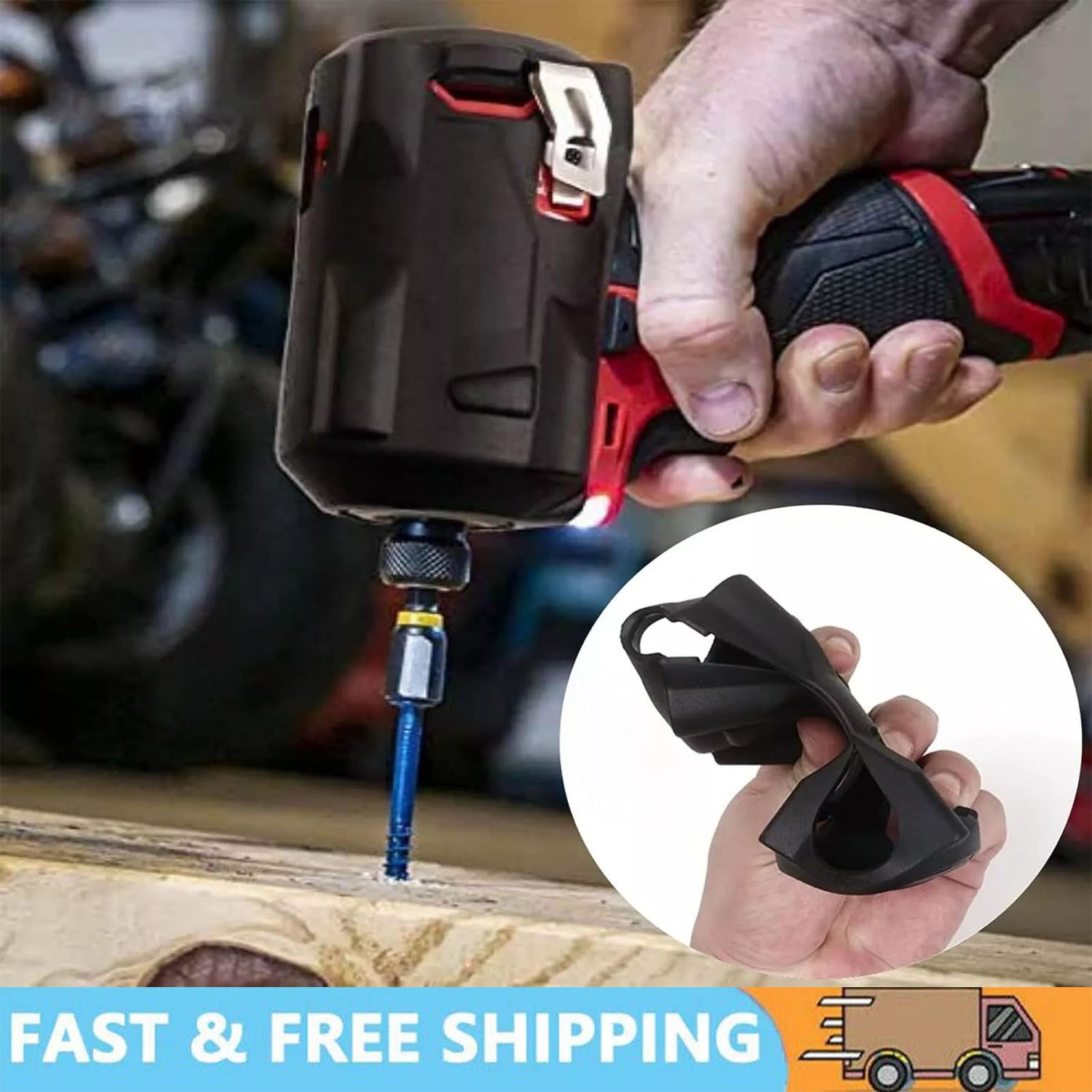 IMPACT WRENCH COVER PROTECTIVE BOOT 49-16-2554 For Milwaukee M12 FUEL STUBBY US