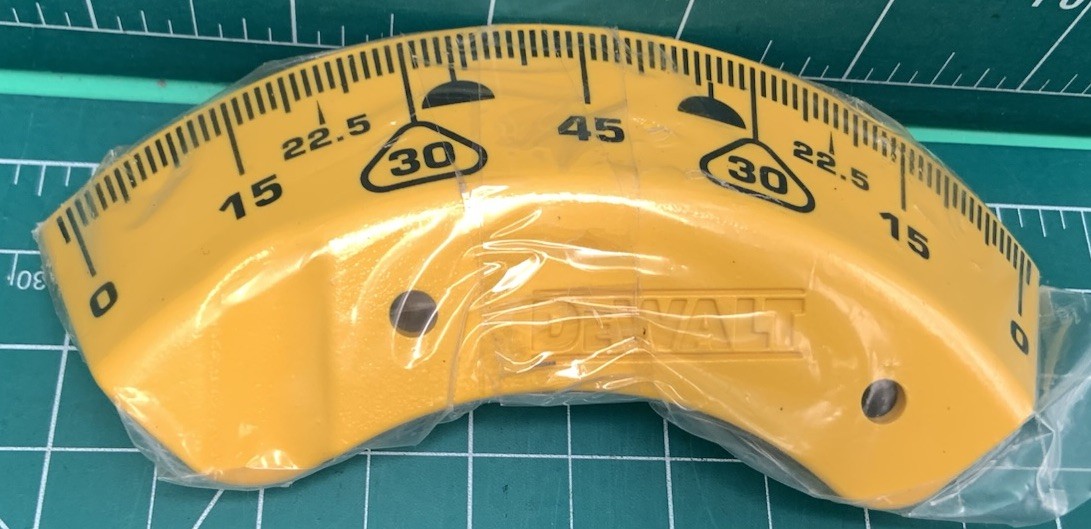 Dewalt Bevel Scale DWS709 DWS716 DWS780 DWS779 DHS790 Miter Saw Tool N090294