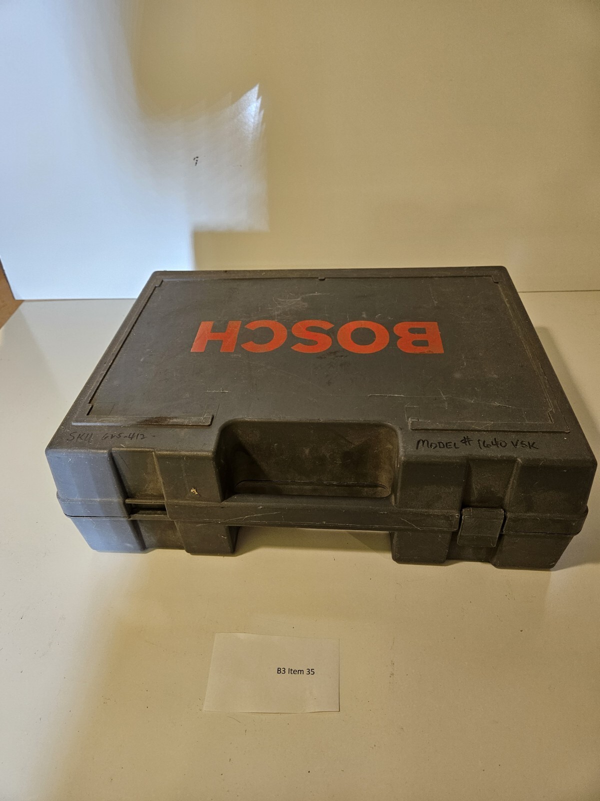 BOSCH 1640VS Fine Cut Saw FS2000 Sawblades No Miter Base – *incomplete Set*